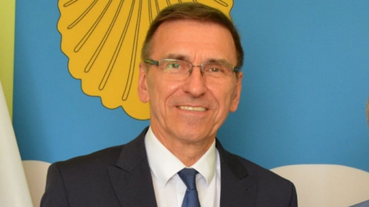 Prezydent Olsztyna Piotr Grzymowicz. 