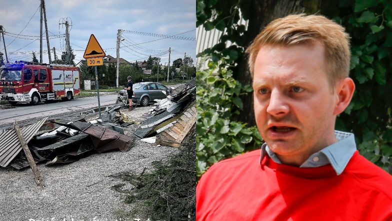 Rafał Zawierucha pokazał zdjęcia z tragedii. Jego dom został zniszczony