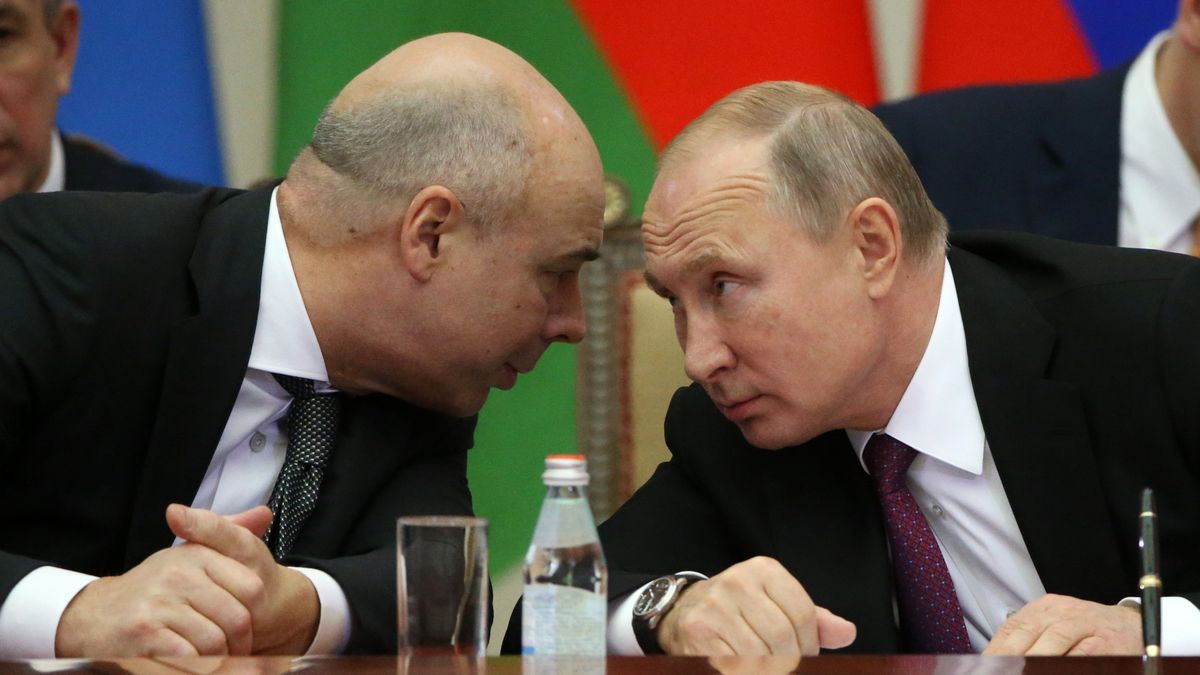 Anton Siłuanow i Władimir Putin