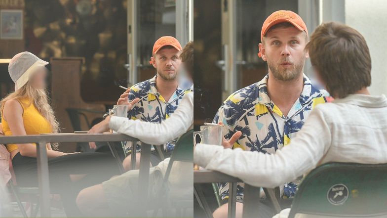 Antek Królikowski spędza czas na mieście z Izabelą