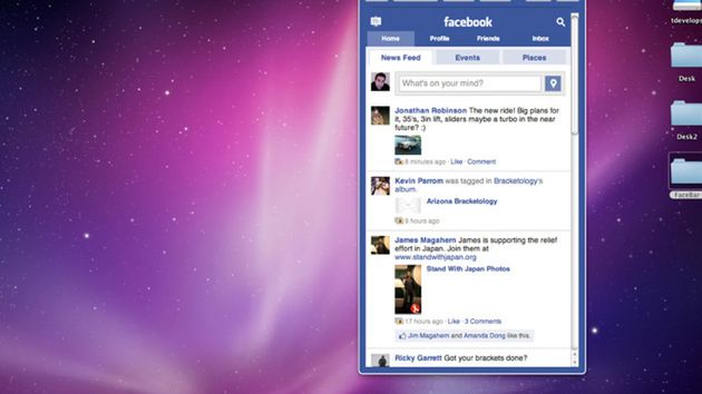 Facebar, czyli zarządzanie Facebookiem z paska menu 1