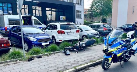 Szalona ucieczka motocyklisty. 49-latek miał sporo na sumieniu