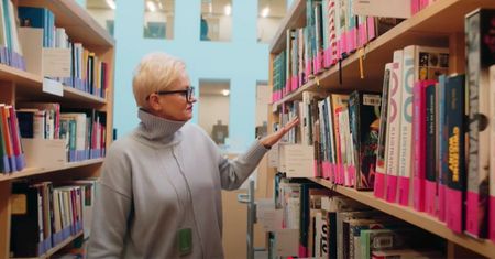 Bożena – niezwykła bibliotekarka z Biblioteki Publicznej m. st. Warszawy