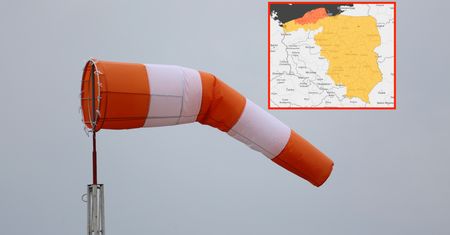 Niemal cała Polska na pomarańczowo. Będzie wiało