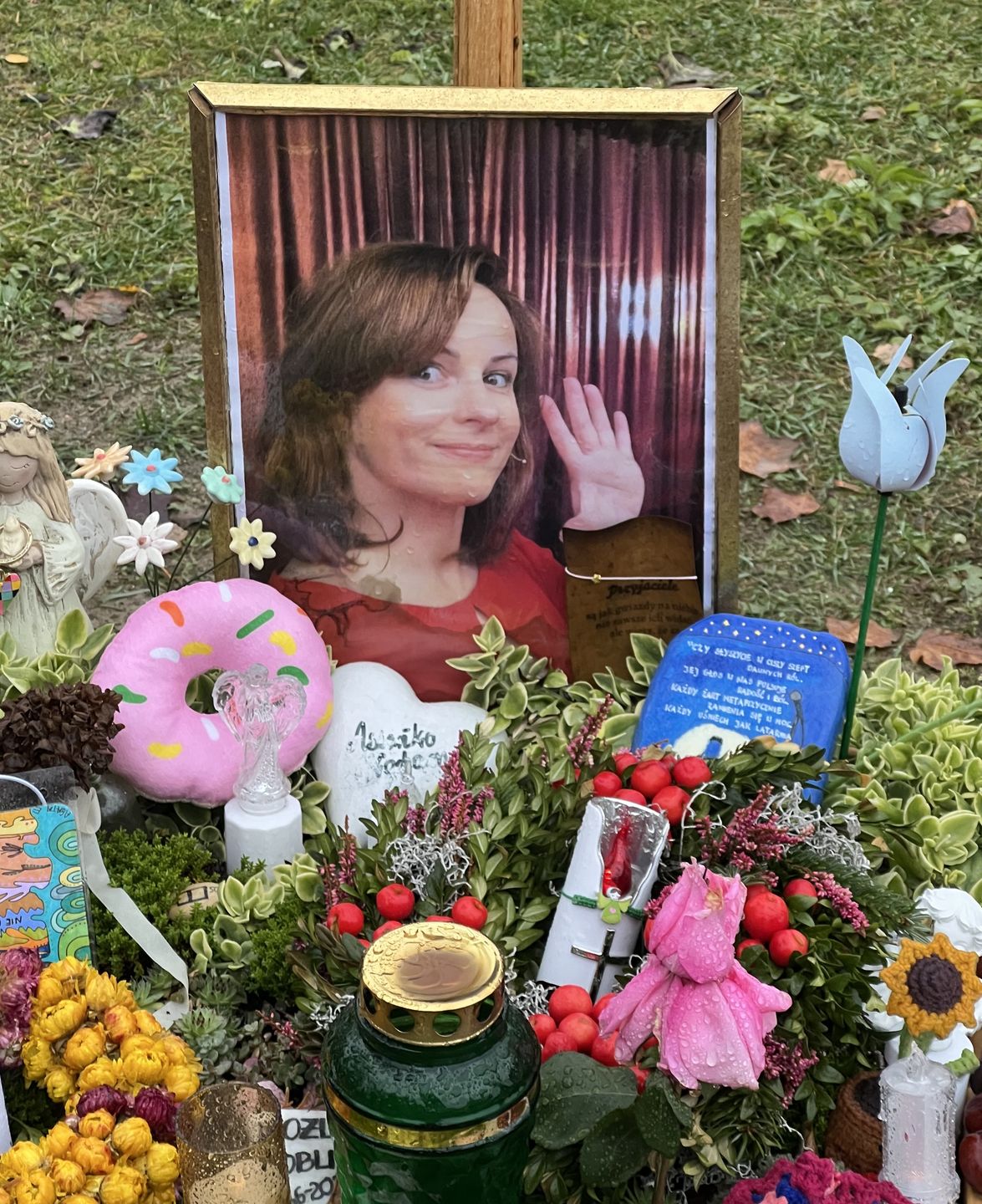 Tak wygląda grób Joanny Kołaczkowskiej