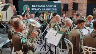 Kraków: Karpacki Oddział Straży Granicznej obchodził Święto Niepodległości. Wystąpiła Orkiestra Reprezentacyjna