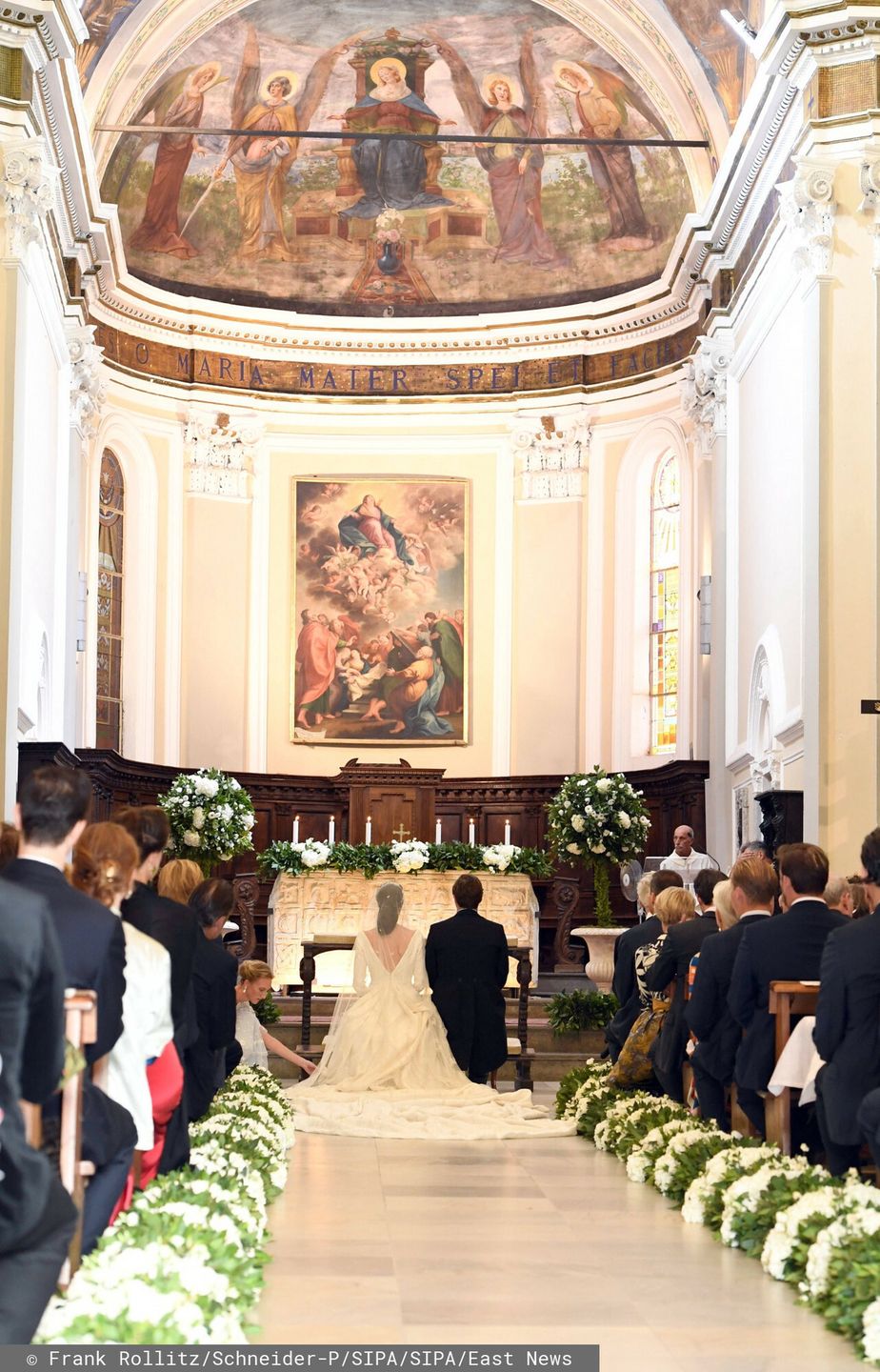 Tak wyglądał ślub liechtensteińskiej księżniczki Marie-Astrid! 