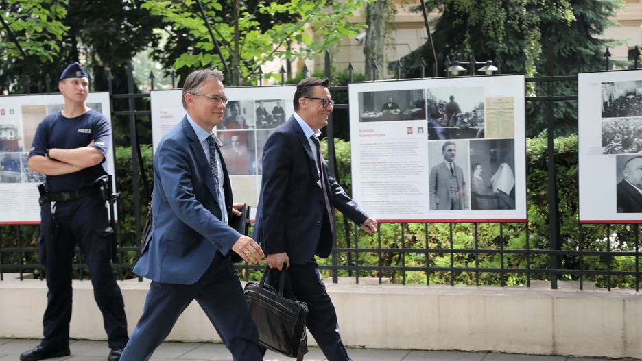 Arkadiusz Mularczyk i Marek Ast