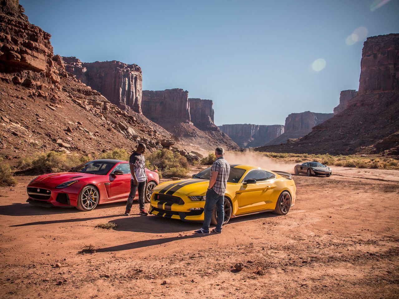 Rory Reid i Matt LeBlanc na planie nowego sezonu Top Gear