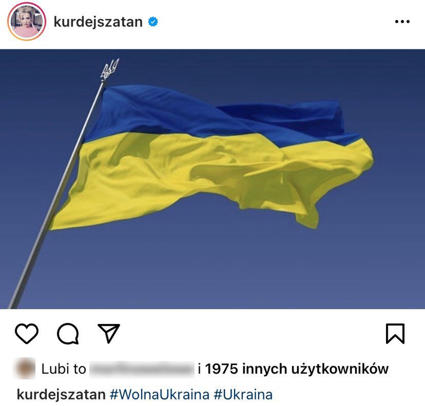 Celebryci solidaryzują się z zaatakowaną przez Rosję Ukrainą