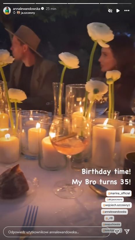 Wojciech Szczęsny świętuje urodziny z bliskimi