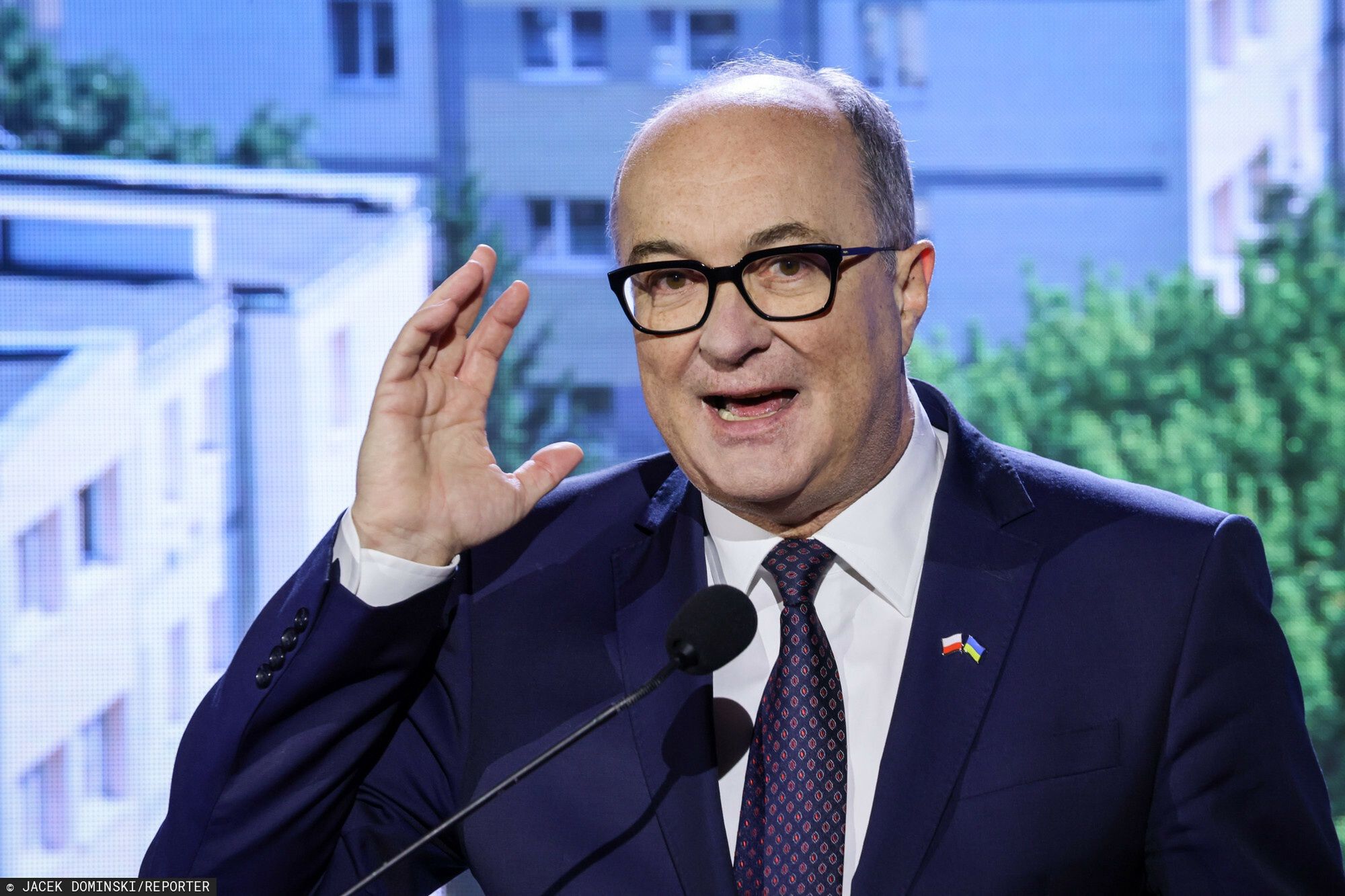 Konwencja programowa Lewicy
23.04.2022 Warszawa Konwencja  programowa Lewicy Bezpieczna Polska w Zjednoczonej Europie z udzialem Wlodzimierza Czarzastego, Roberta Biedronia i Adriana Zandberga  Fot Jacek Dominski/REPORTER
n/z: Wlodzimierz Czarzasty,
Jacek Dominski/REPORTER