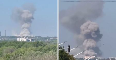 Eksplozje pod Ługańskiem. Uderzyli w rosyjski obóz wojskowy