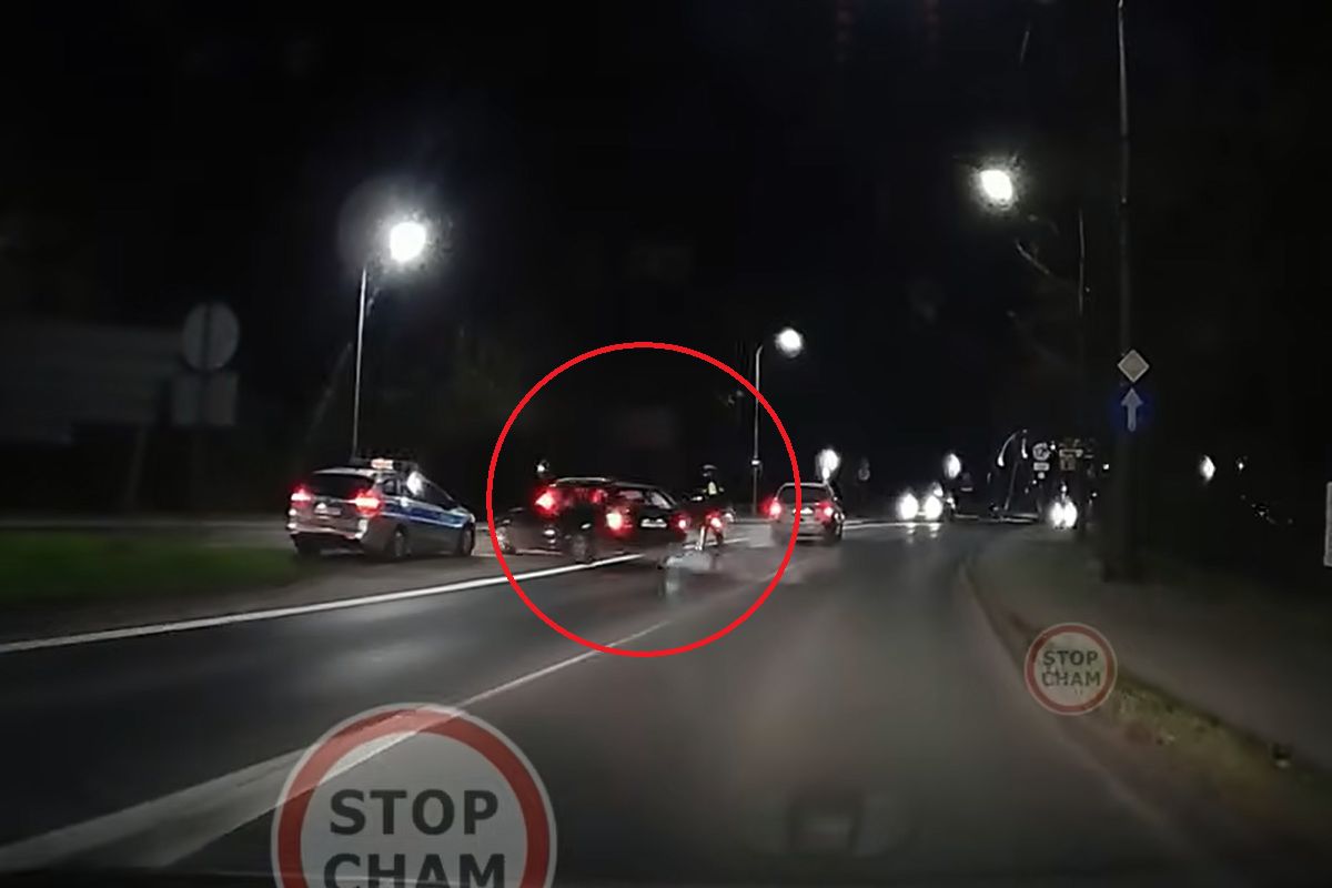 Szybka karma. BMW zatrzymane przez policję