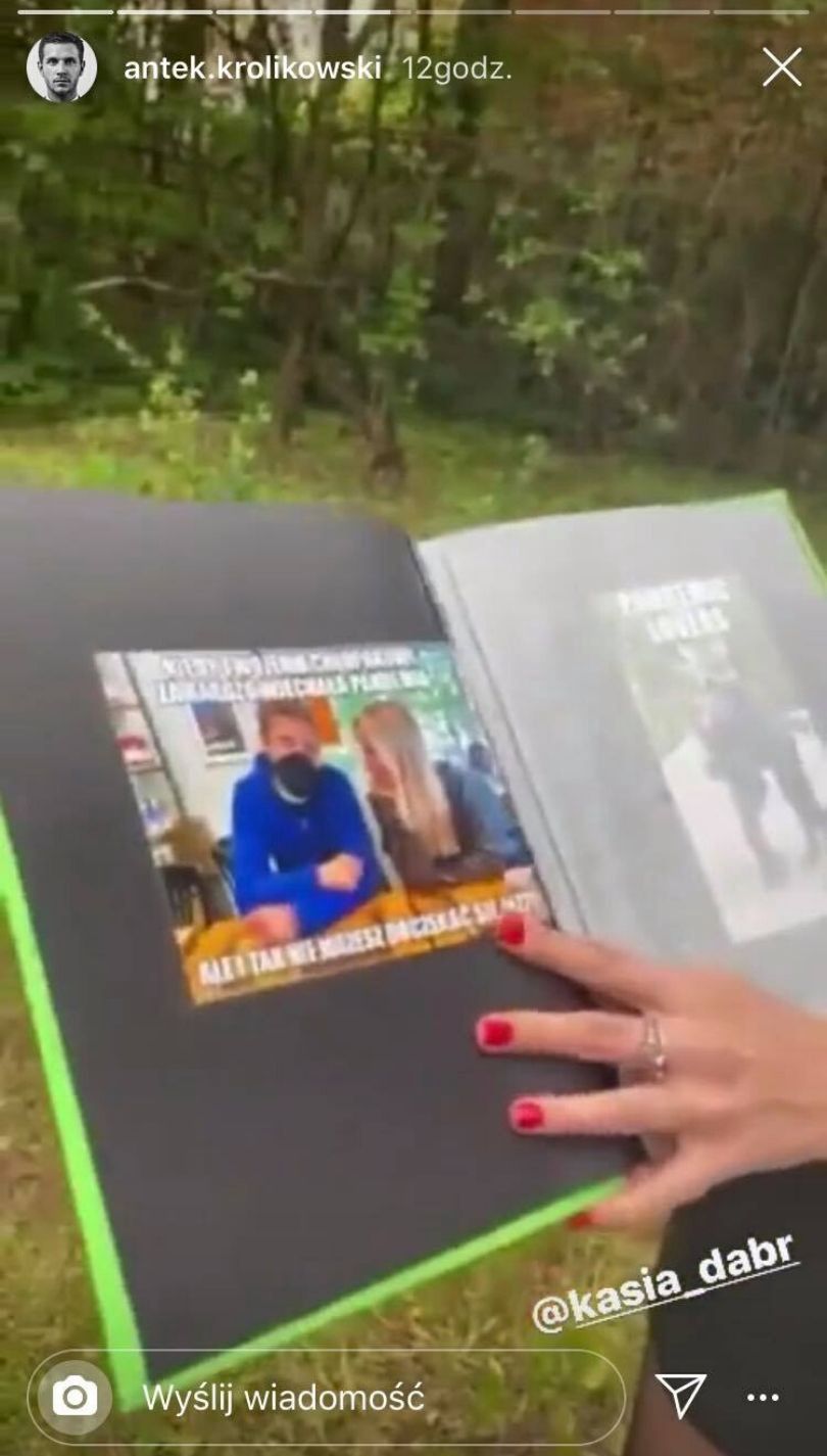 Antek Królikowski świętuje urodziny ukochanej