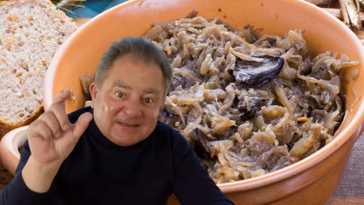 Robert Makłowicz robi najlepszą kapustę z grzybami