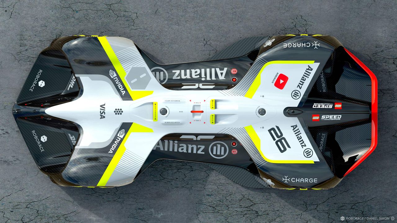 Samochód Roborace pierwszą, działającą, autonomiczna wyścigówką świata!