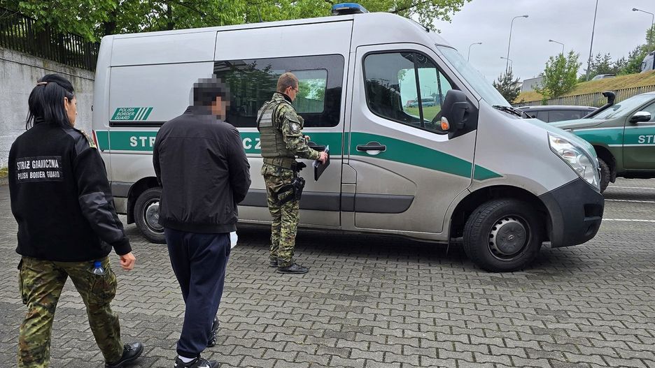 Cudzoziemiec zatrzymany w przy polsko-niemieckiej granicy