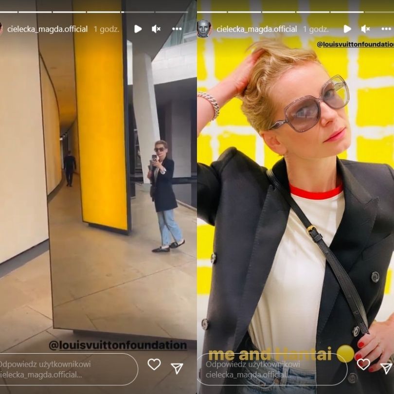 Magdalena Cielecka pochwaliła się nową fryzurą