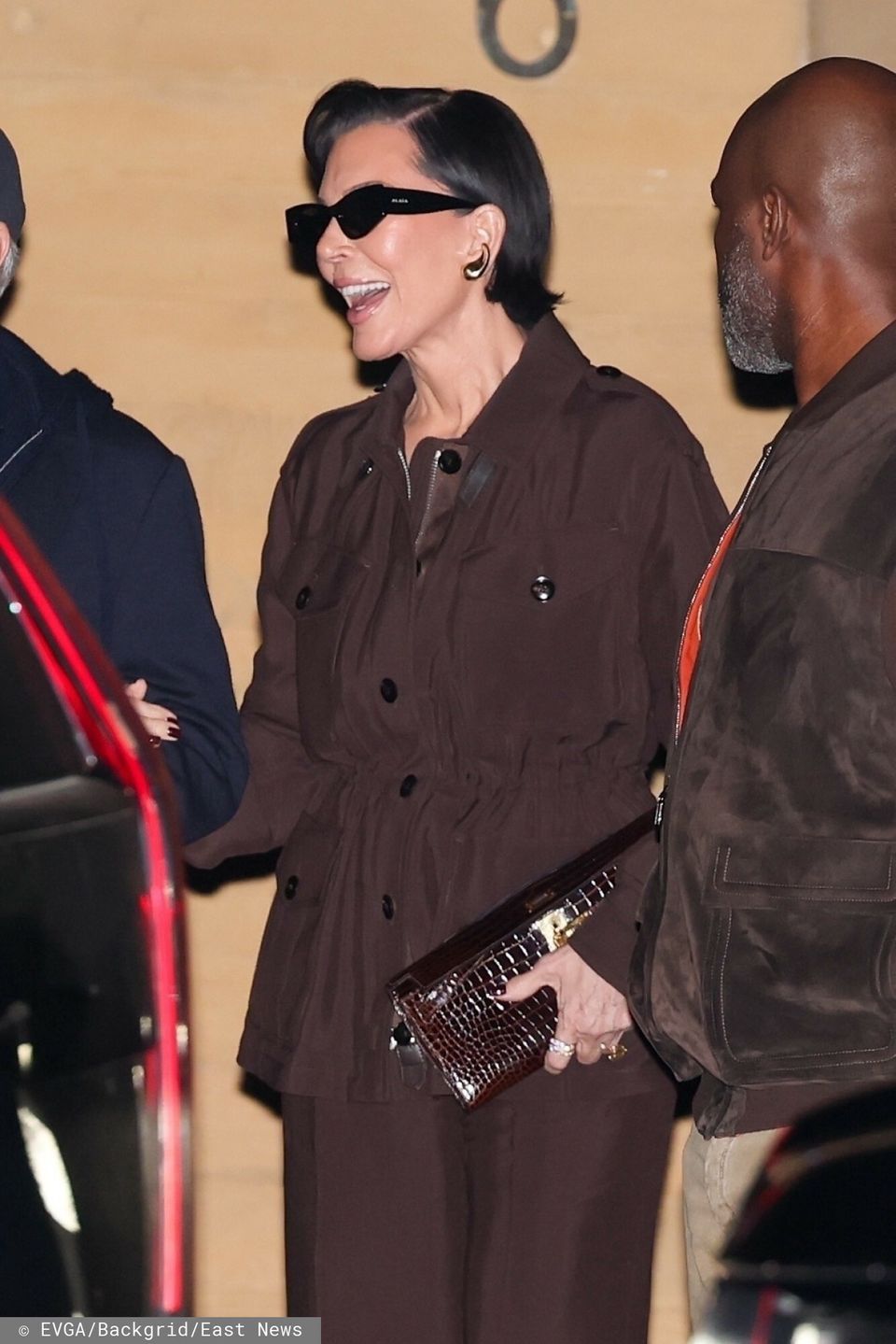 Kris Jenner i Tommy Hilfiger z partnerami na kolacji w Malibu