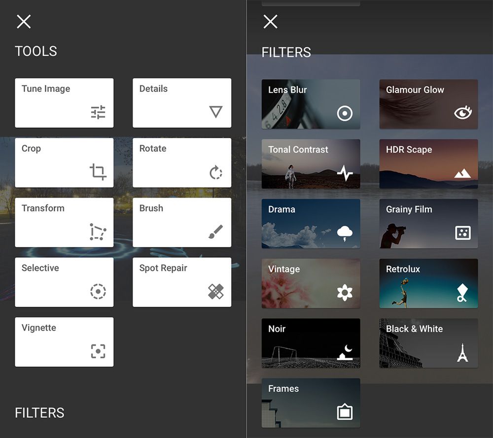 Snapseed 2.0 - nowe filtry, narzędzia, pędzle i możliwości 2