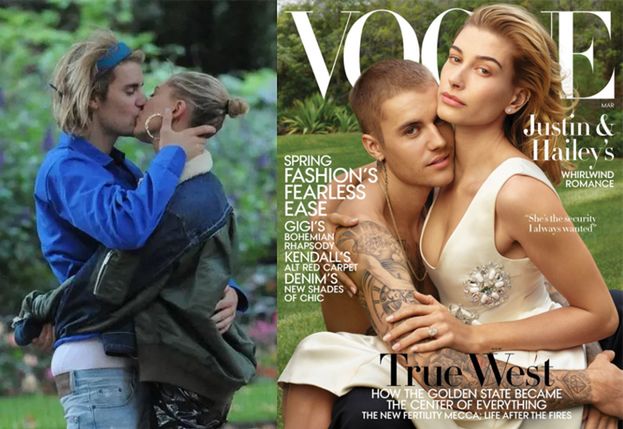 Justin i Hailey Bieber zadebiutowali razem na okładce "Vogue'a"! "Małżeństwo jest bardzo trudne"