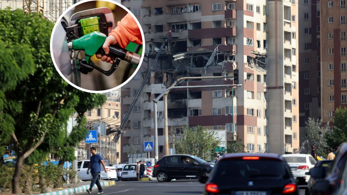 Teheran, zniszczenia spowodowane izraelskim atakiem, 13 czerwca 2025 roku