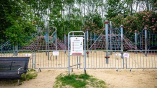 Warszawa: Linowy plac zabaw nagle zamknięty. Co się stało?