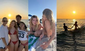 Familia Rubików relacjonuje Wielkanoc na rajskiej plaży w Miami