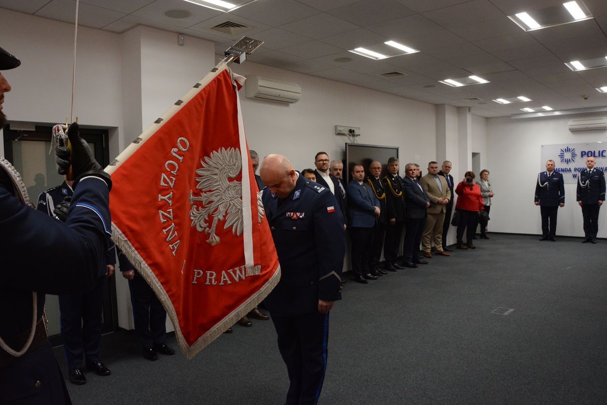 Zmiana na stanowisku Komendanta Powiatowego Policji w Sierpcu. Mł. insp. Robert Nowakowski nowym szefem policjantów