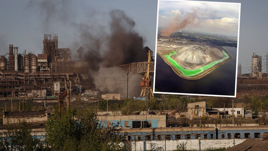 Azowstal i zbiornik z siarkowodorem