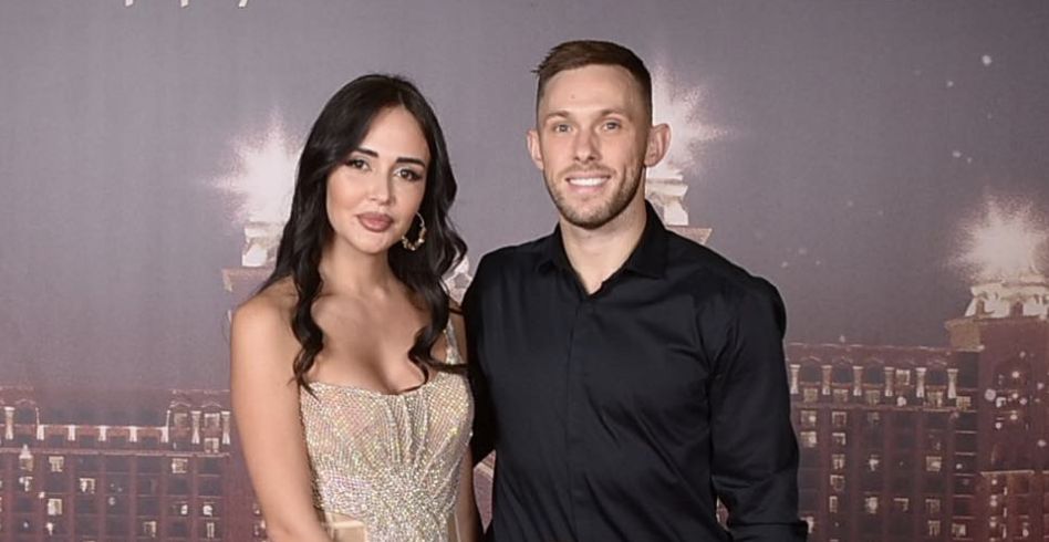 Maciej Rybus z byłą już żoną Laną Bajmatową