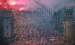 Pierwsze podsumowanie. Ok. 100 tys. osób na Marszu Niepodległości