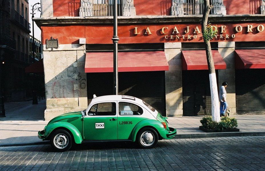 Volkswagen Beetle Taxi w Mexico City (fot. flog.pl)