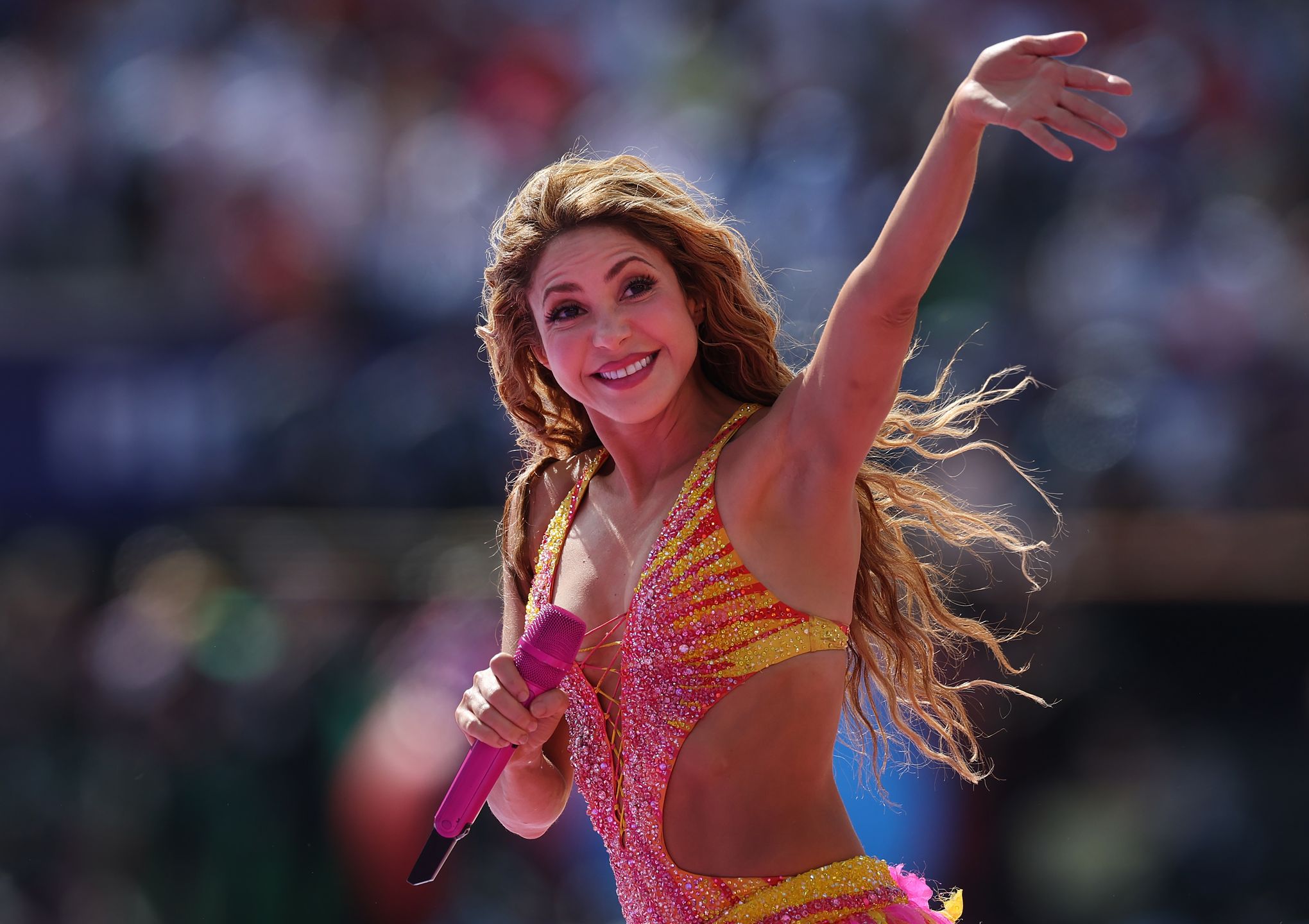 Shakira na finale MŚ