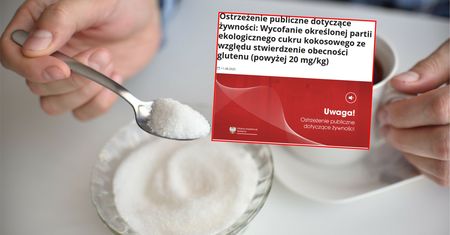 GIS wycofuje partię cukru. Podwyższony poziom glutenu