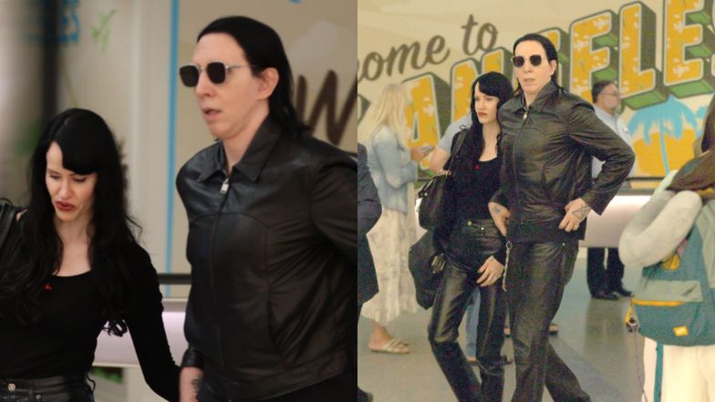 Marilyn Manson z żoną w Los Angeles