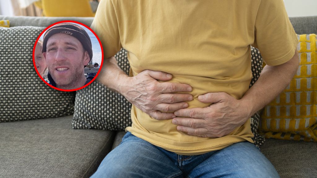 James Rogers wiedział, że coś jest nie tak, gdy odkrył krew w kale