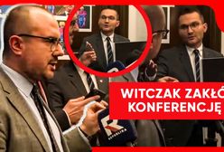 Sceny pod biurem KO w Sejmie. Politycy PiS kontra poseł Witczak