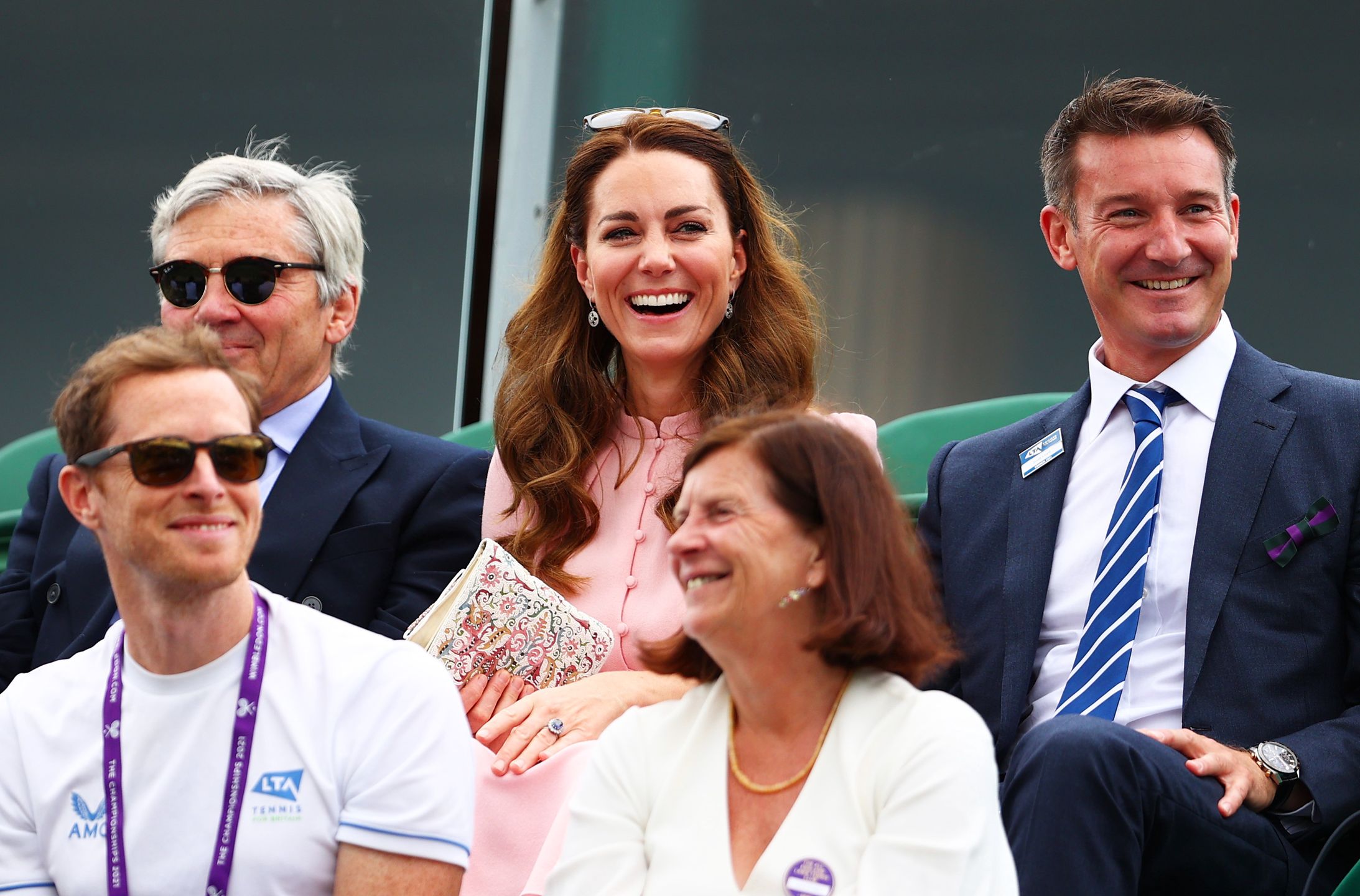 Kate Middleton na finale Wimbledonu 