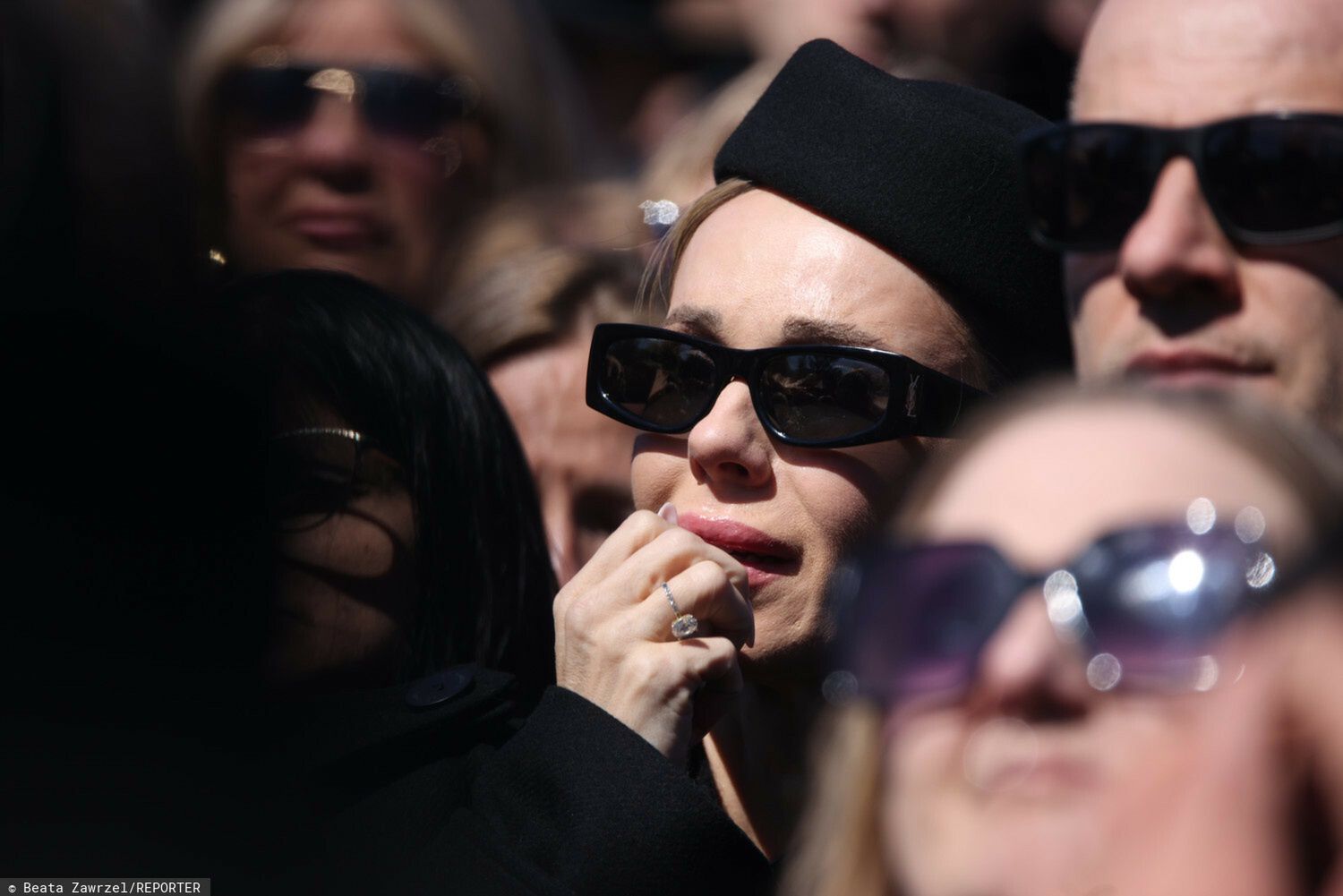 Doda na pogrzebie Łukasza Litewki