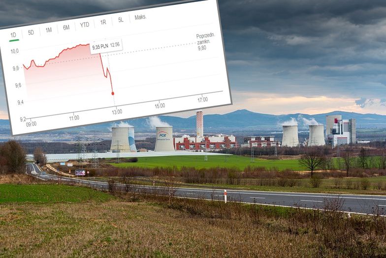 TSUE wzywa do wstrzymania wydobycia w Turowie. Kurs PGE zanurkował