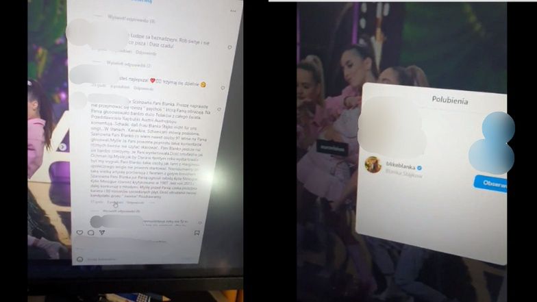 Blanka zabrała głos w sprawie komentarza obrażającego Janna