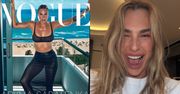 Aryna Sabalenka wdzięczy się w sportowym staniku na okładce "Vogue'a". Klasa? (FOTO)