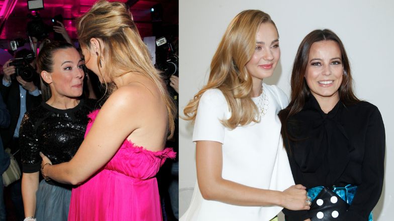 Małgosia Socha i Anna Mucha 