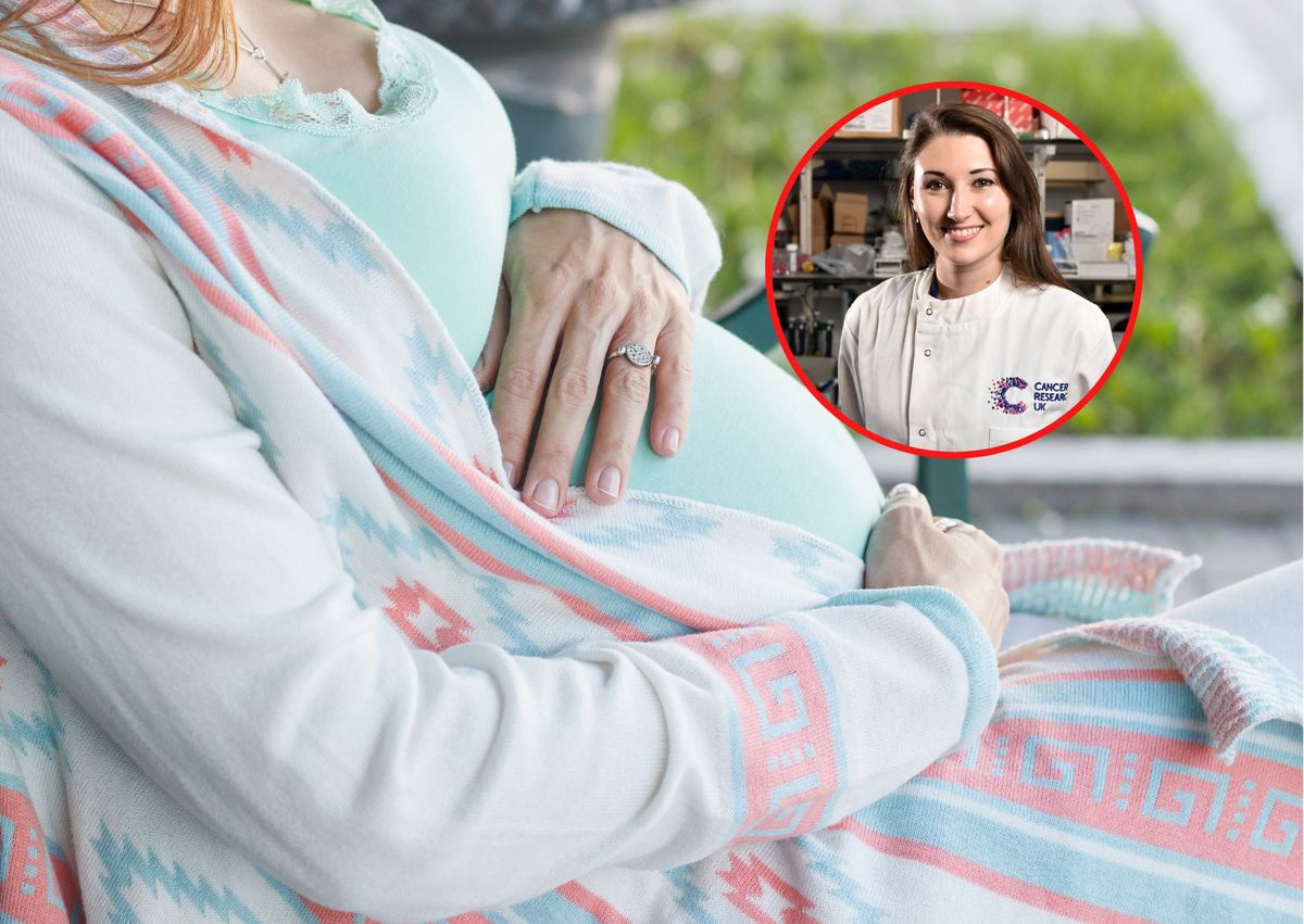 Kobieta oczekuje narodzin swojego pierwszego dziecka
