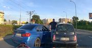Skandaliczne zachowanie kierowcy BMW. Na ulicy doszło do awantury