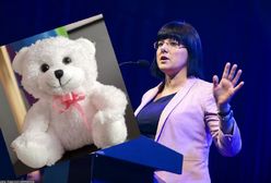 Tęczowy miś? Kaja Godek mówi o prowokacji posłanki Lewicy