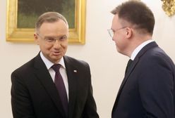 Szymon Hołownia i Andrzej Duda. Im Polacy ufają najbardziej