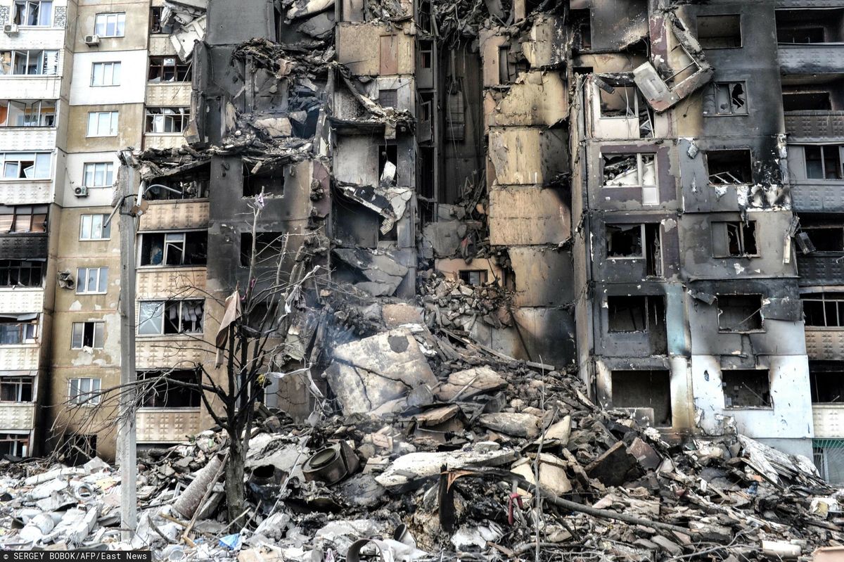 Rosjanie niszczą ukraińskie miasta